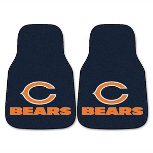 Fanmats Llc Chicago Bears Carpet Floor Mat 2 Piece
