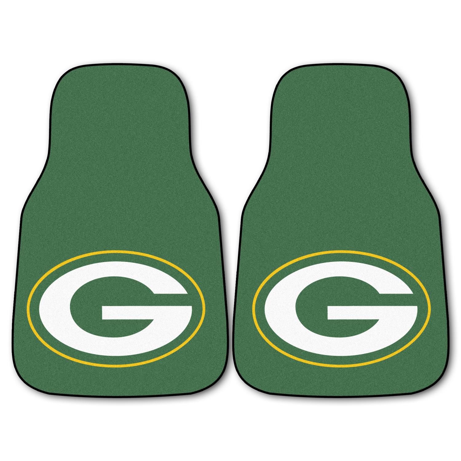 Fan Shop Floor Mats Green Bay Packers Auto Accessories in Green Bay Packers  Team Shop 