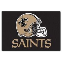 FANMATS New Orleans Saints_New Orleans Saints Starter Mat Accent Rug -  19In. X 30In., 2010 Super Bowl XLIV Champions