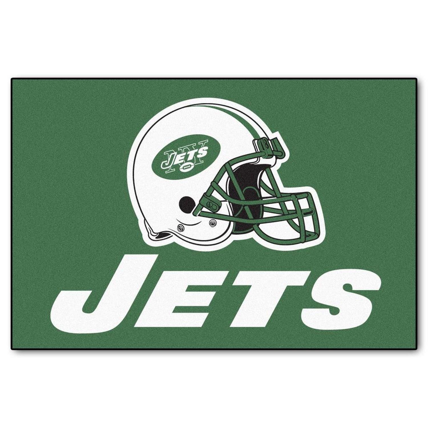 Fan Mats New York Jets Mascot Helmet Rug