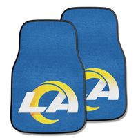 FANMATS/2 pcs. universal fit St. Louis Rams carpet front mat