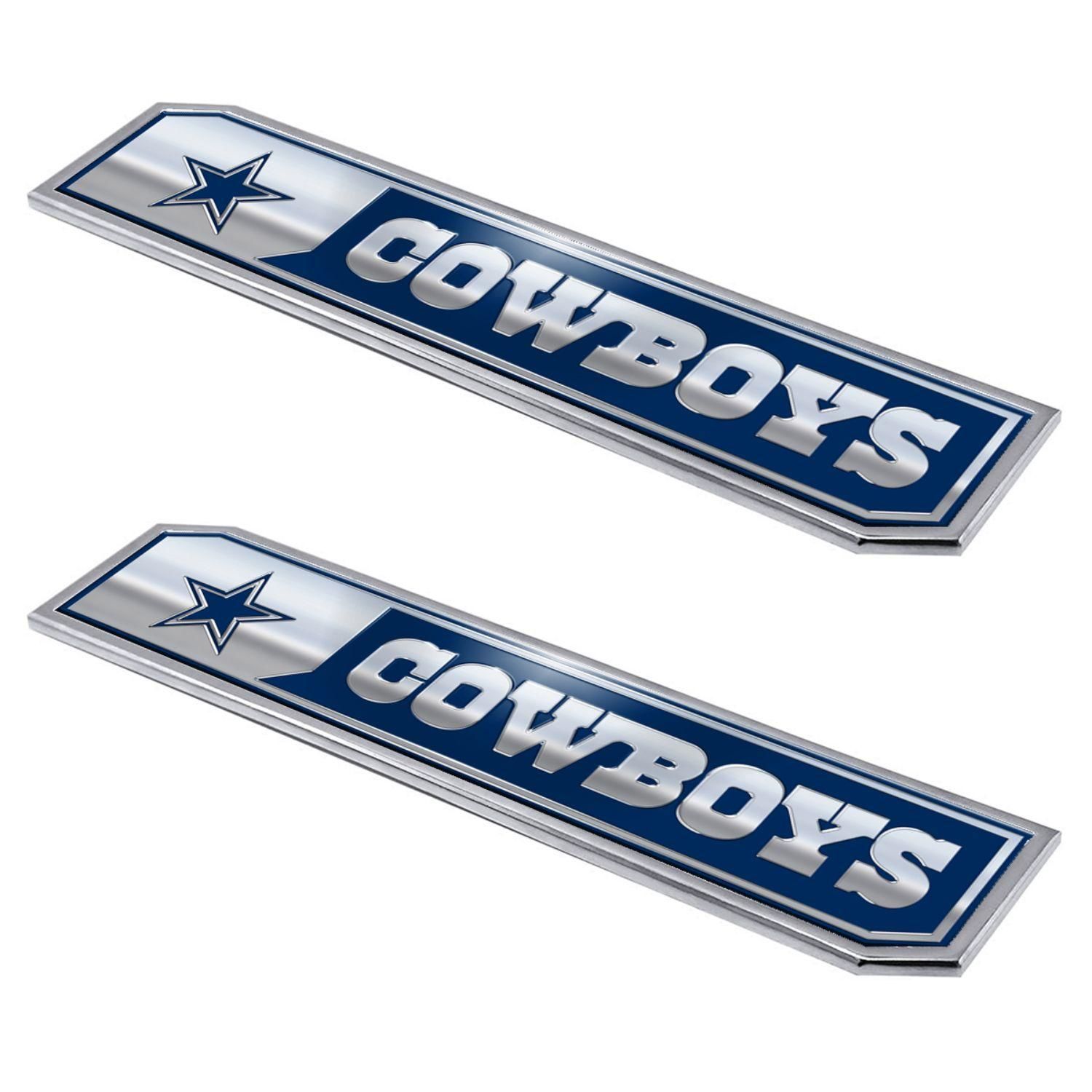 FANMATS Dallas Cowboys Truck Emblem Set 2 Pack