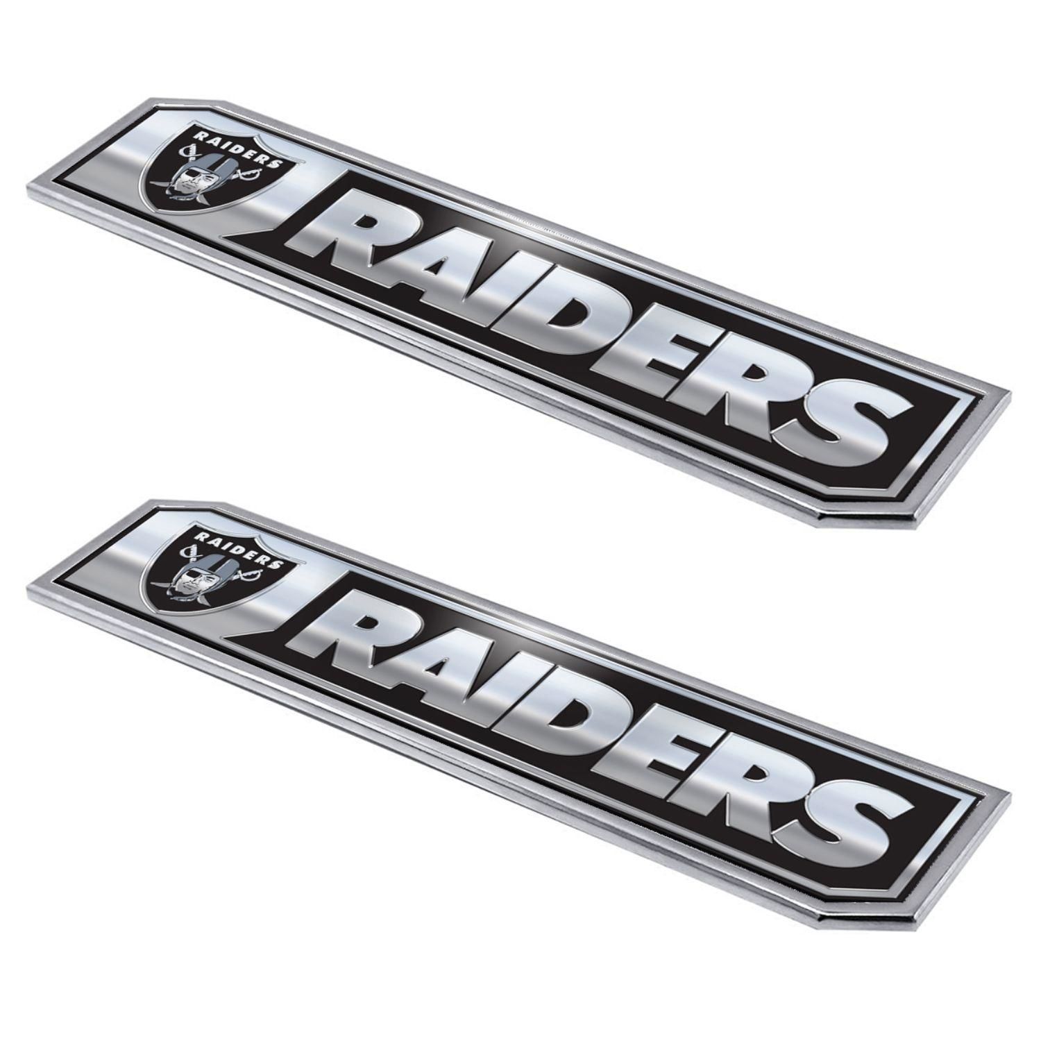 Logo Las Vegas Raiders 3-Pack Fan Decal