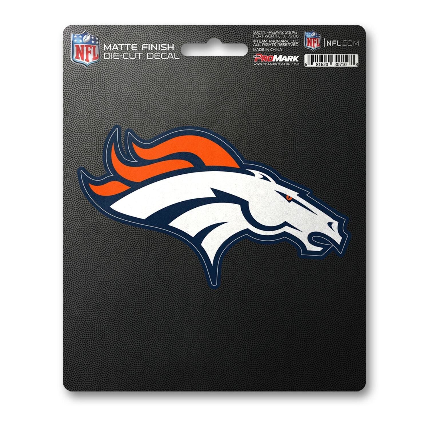 Denver Broncos Window Decal Sticker