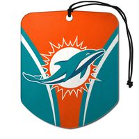 FANMATS Miami Dolphins Air Freshener 2 Pack