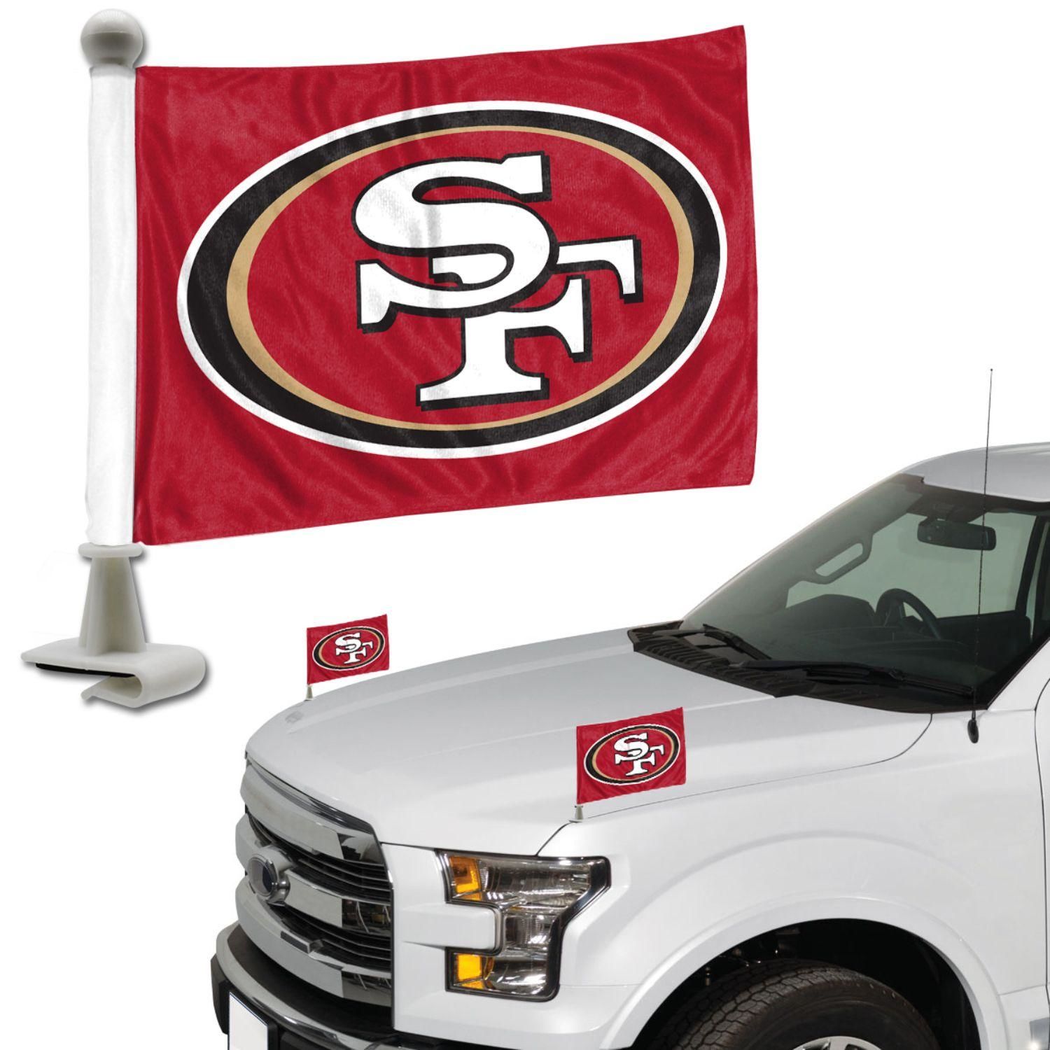 San Fransisco 49ers Car Flag