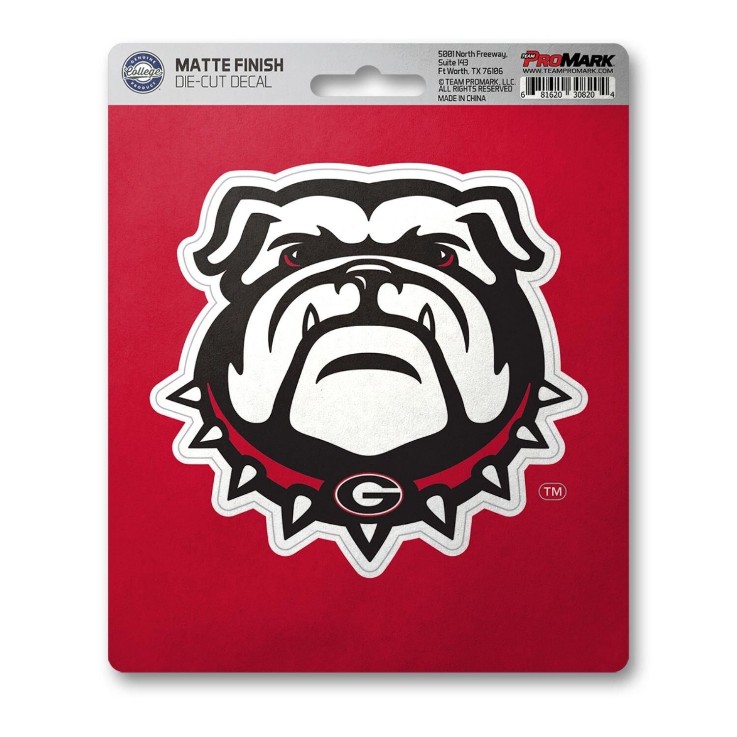 FANMATS FANMATS LLC Georgia Bulldogs Matte Decal