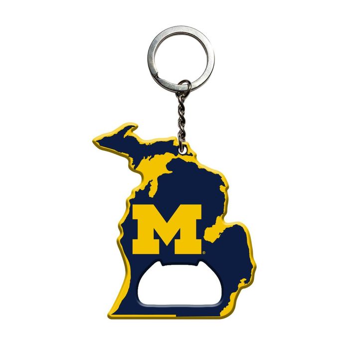 FANMATS University of Michigan Keychain Bottle Opener