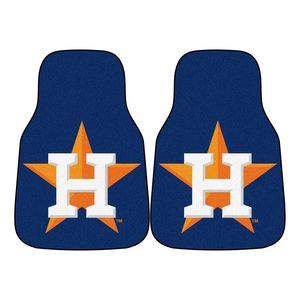 Fanmats Llc Houston Astros Carpet Floor Mat 2 Piece