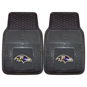 Fanmats Llc Baltimore Ravens Vinyl Floor Mat 2 Piece