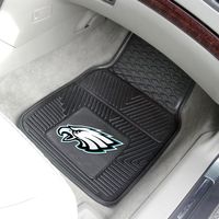 FANMATS Philadelphia Eagles Vinyl Floor Mats 2 Piece