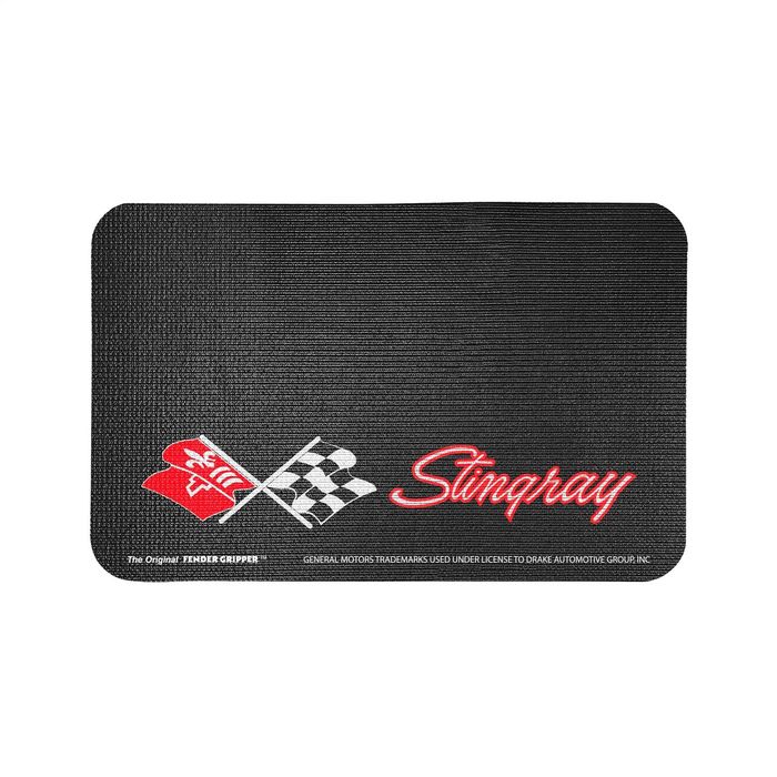 Corvette Original Fender Gripper Mat with C8.R Car Logo - 34 X 22 : –