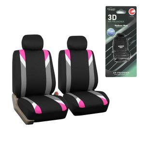 FH Group Premium Modernistic Front Seat Cover Set