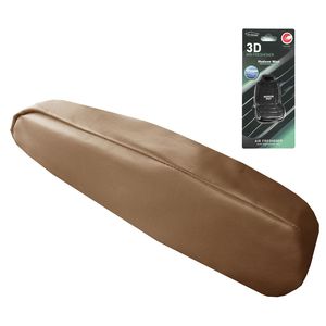FH Group Tan Soft to Touch Arm Rest Covers Set 3 Piece