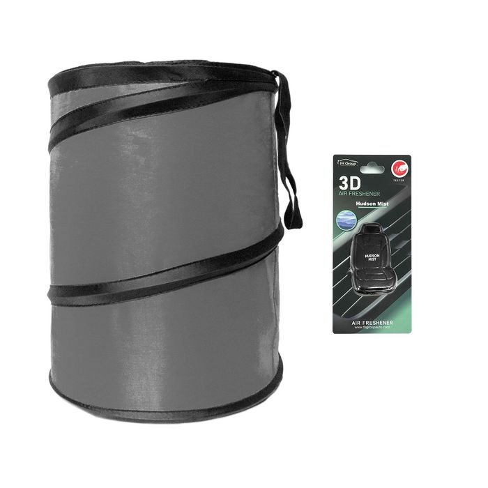 Wholesale Foldable 4L Car Trash Can, Multi-Functional Collapsible