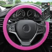  FOR U DESIGNS Snakeskin Python Pattern Steering Wheel Cover for  Men Women Girl Steering Wheel Cover Yellow Car Accessories Gift : Automotive