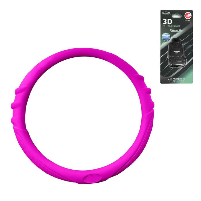 Pink steering deals wheel cover autozone