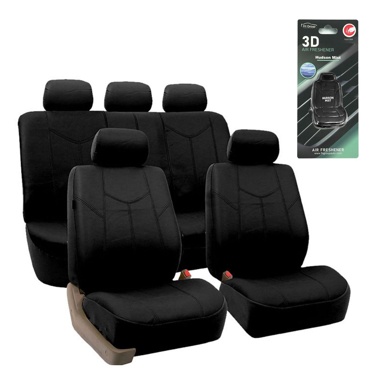 FH Group Butterfly Seat Covers Full Set, 48% OFF