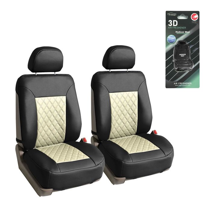 FH Group Premium Car Seat Cushions Full Set