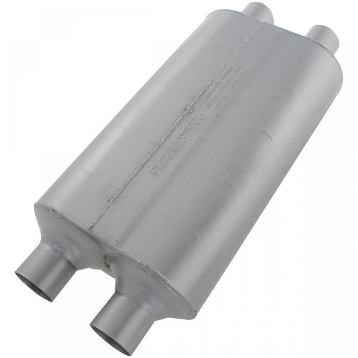 Flowmaster Super 50 Series 2.25in Center Inlet X 2.25in Center Outlet  Muffler