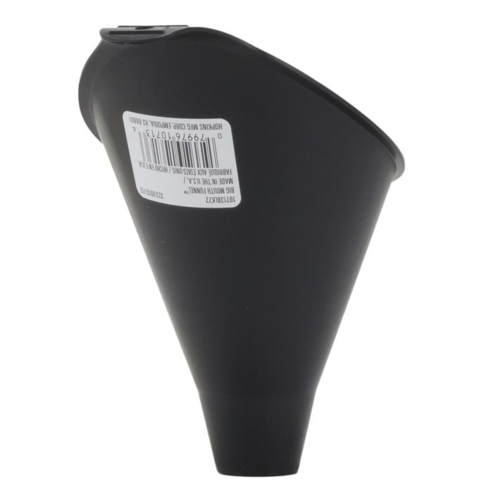 Hopkins Black Big Mouth with No-Mess Splash Guard Funnel