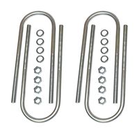 SureBilt 10in X 3 3/8in Round U-Bolt Kit