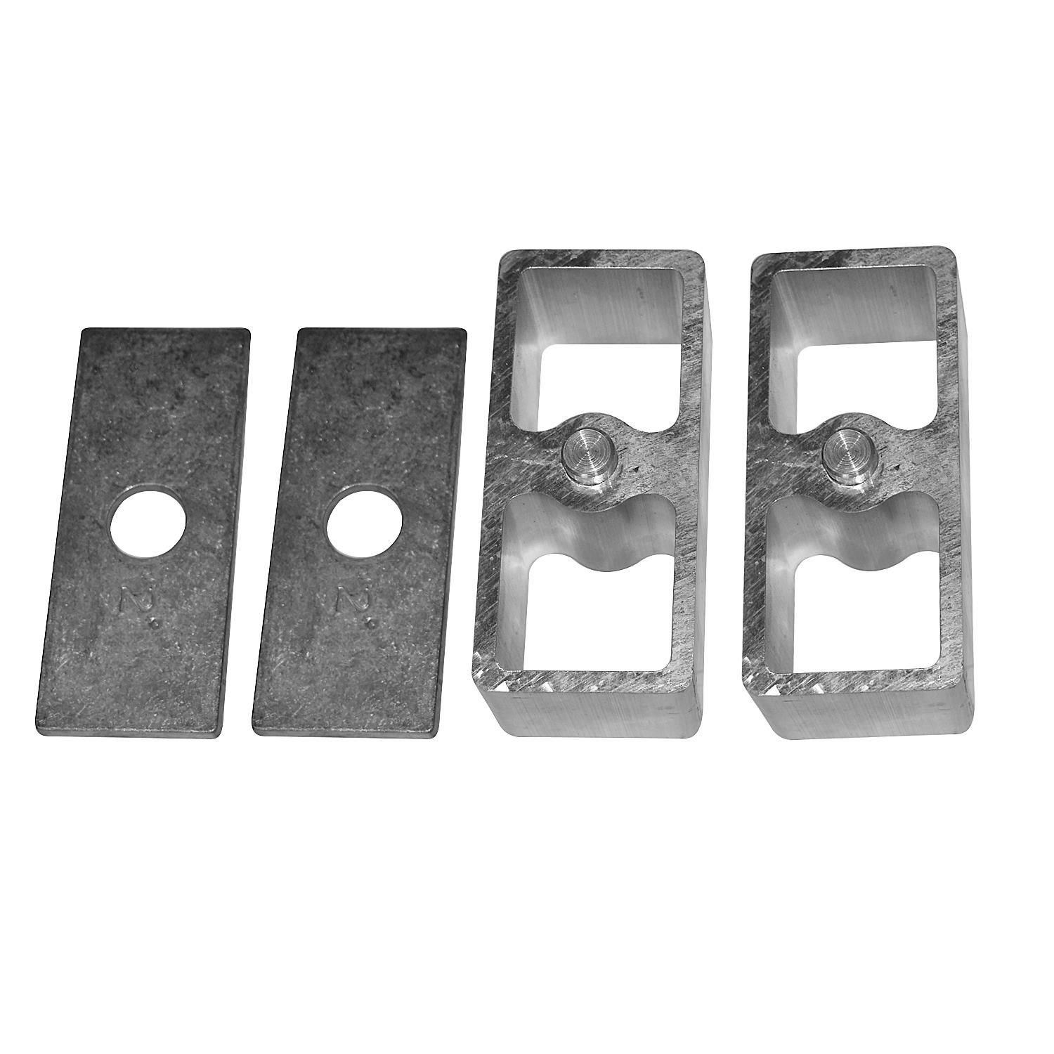 SureBilt 3in Light Duty Aluminum Lift Block and Shim Kit