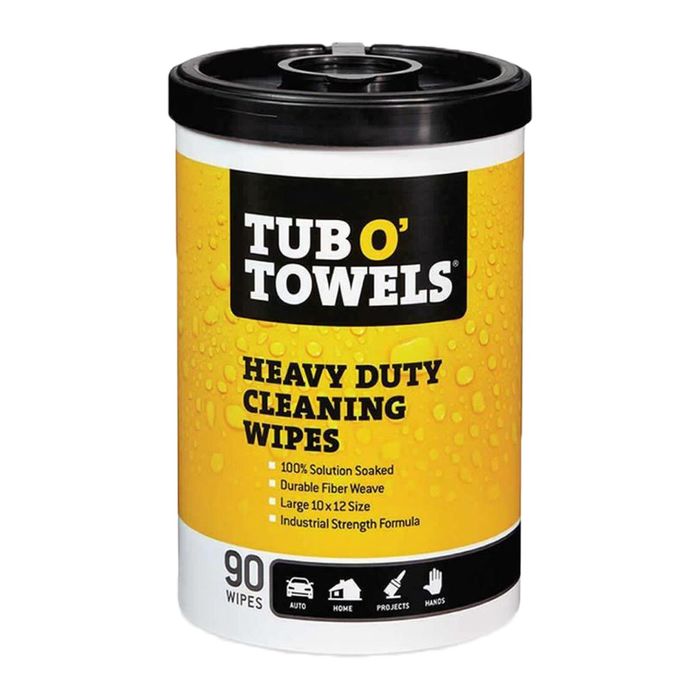 Tub O' Towels Cleaning Wipes for Your Auto, Equipment, Home & More