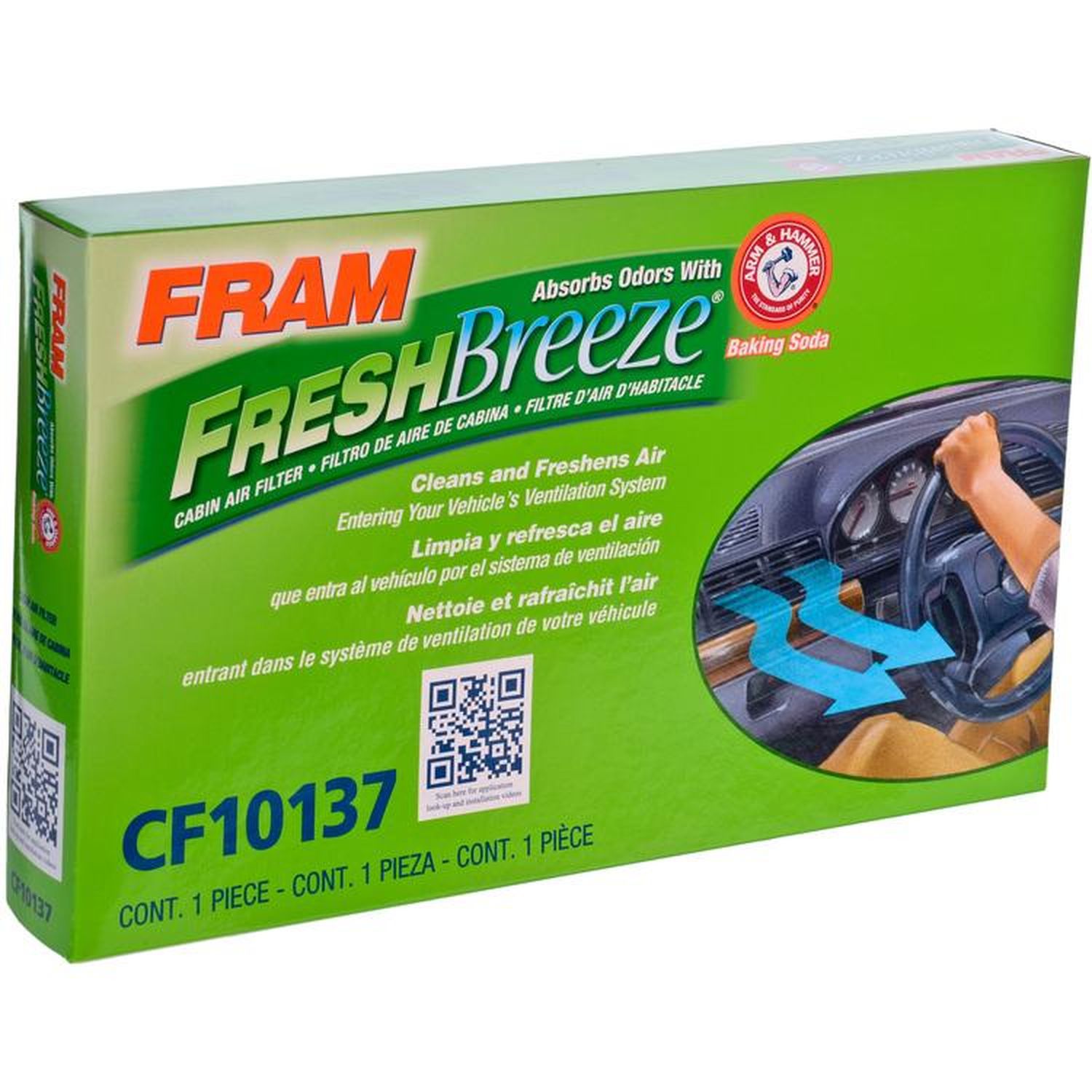 Fram Freshbreeze Cabin Air Filter Cf10137