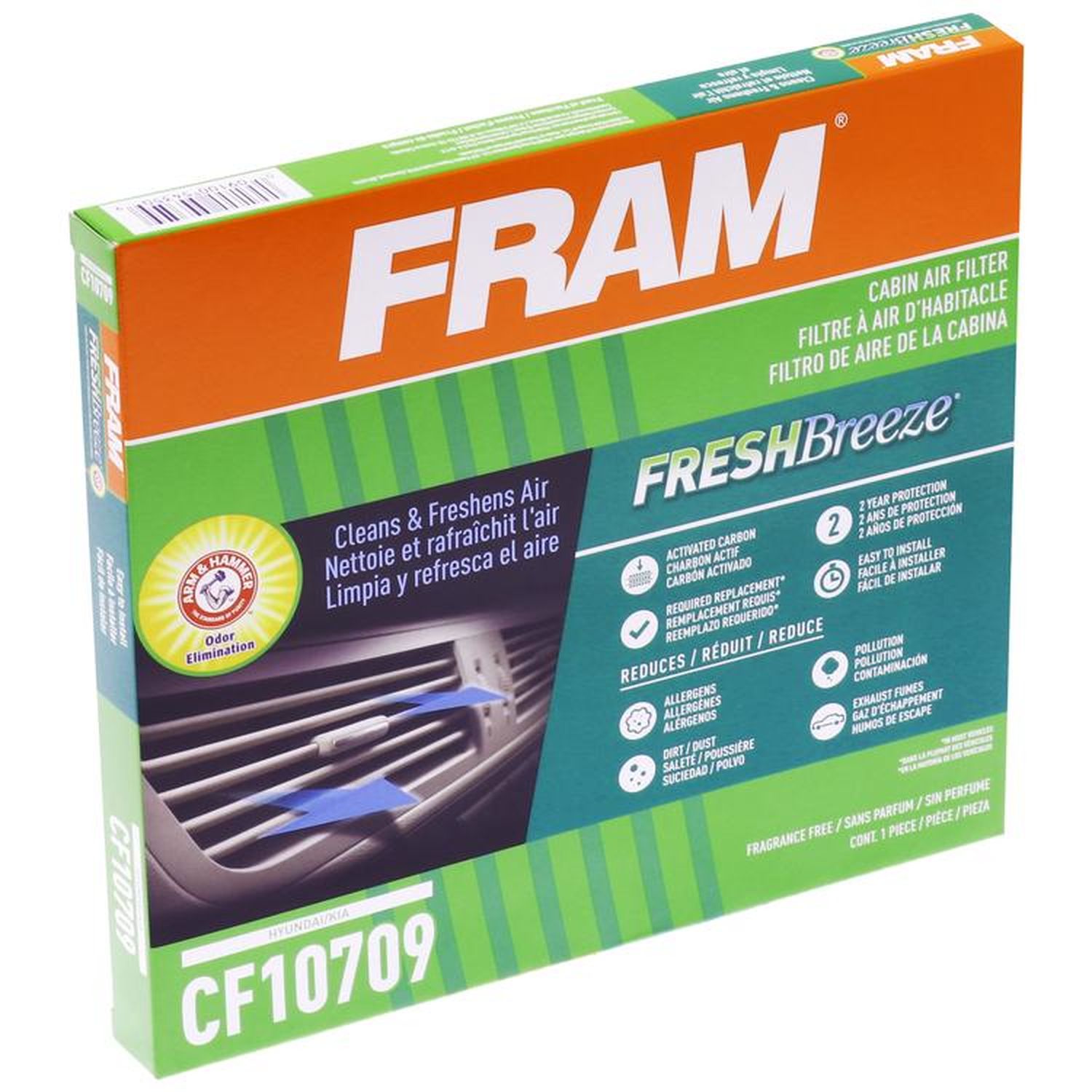 Fram Freshbreeze Cabin Air Filter Cf10709