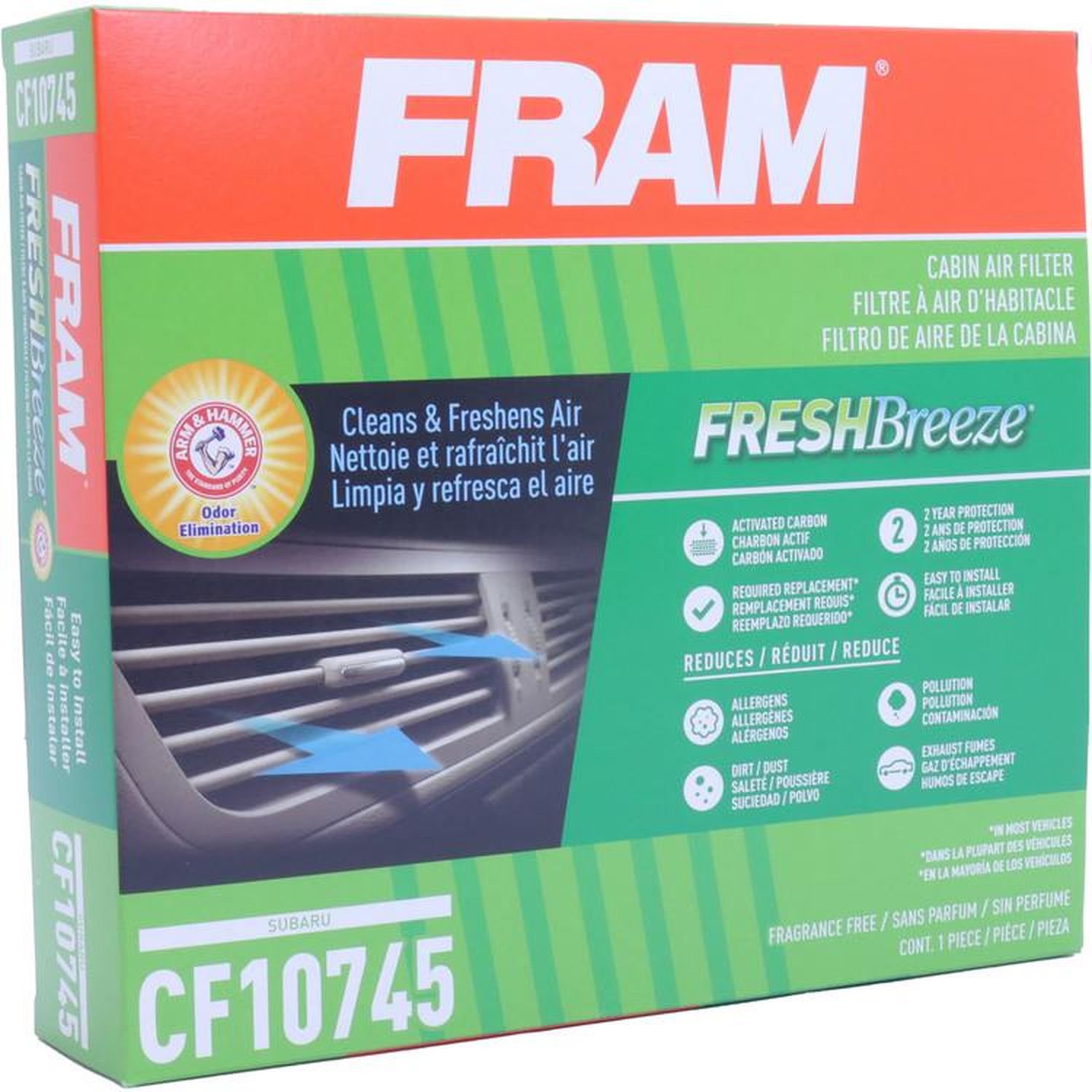 Fram FreshBreeze Cabin Air Filter CF10745