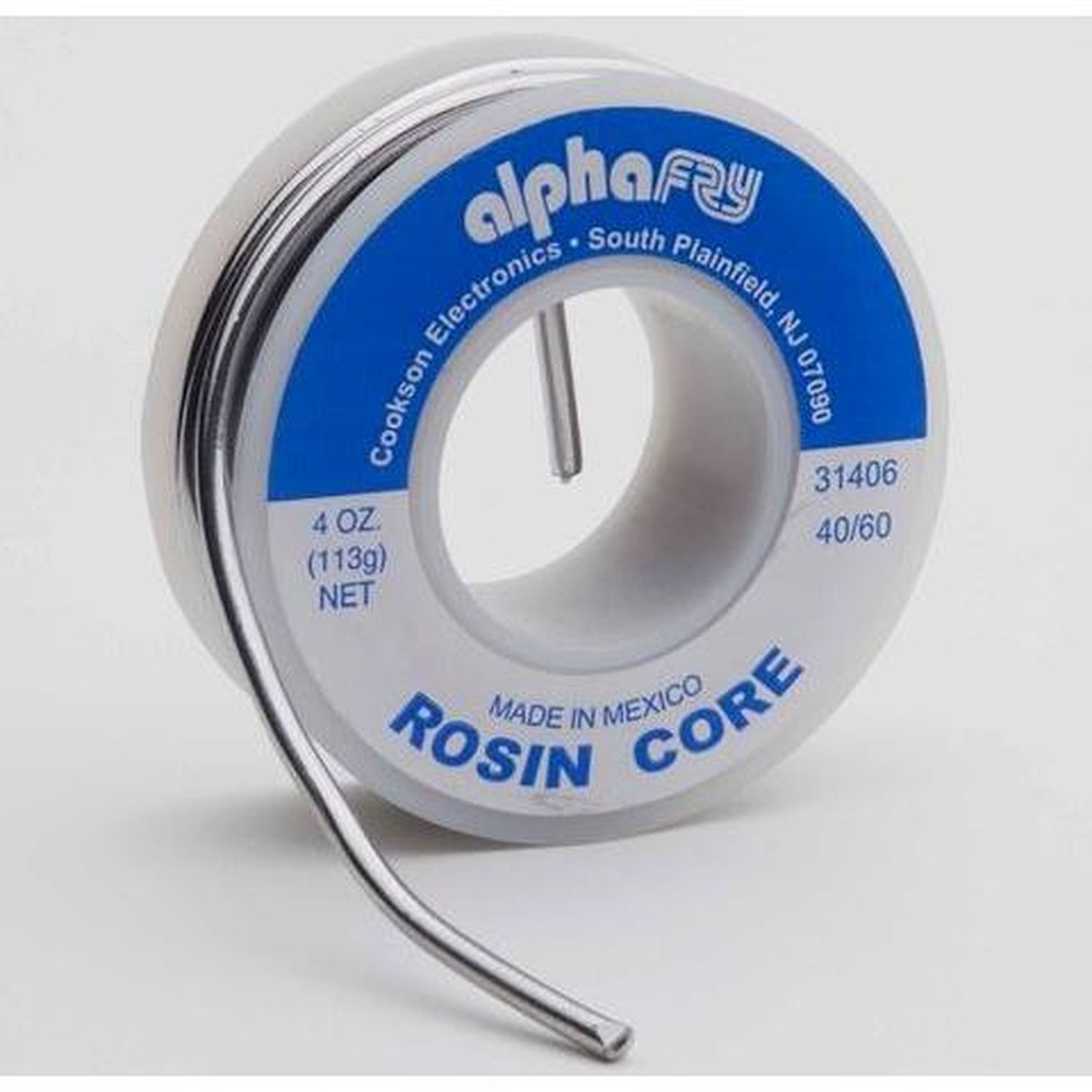 Alpha Metals Rosin Core Solder 0.25lb