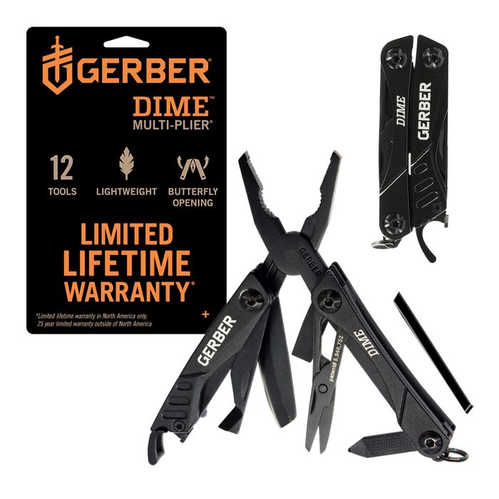 Gerber Knives Black Dime Needle Nose Multi-Tool