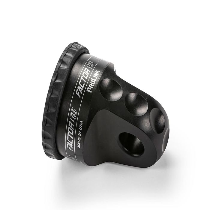 Factor 55 16,000lbs Black Aluminum Anodized 3/4inin Shackles DRings Load