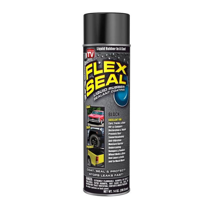 Flex Seal Black Rubber Sealant Spray 14 oz