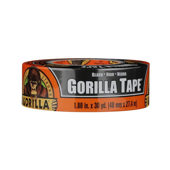 Gorilla All Weather Tape - Black 1.88 in x 25 yd