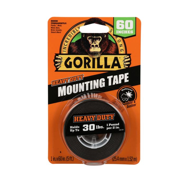 Gorilla Heavy Duty Double Sided Mounting Tape