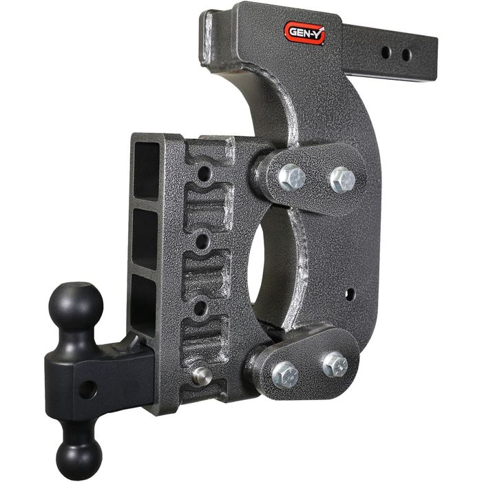 Gen-Y The Boss Torsion-Flex 2in Shank 5in Drop 1.7K TW 16K Hitch w/GH-051 Dual-Ball main image 1