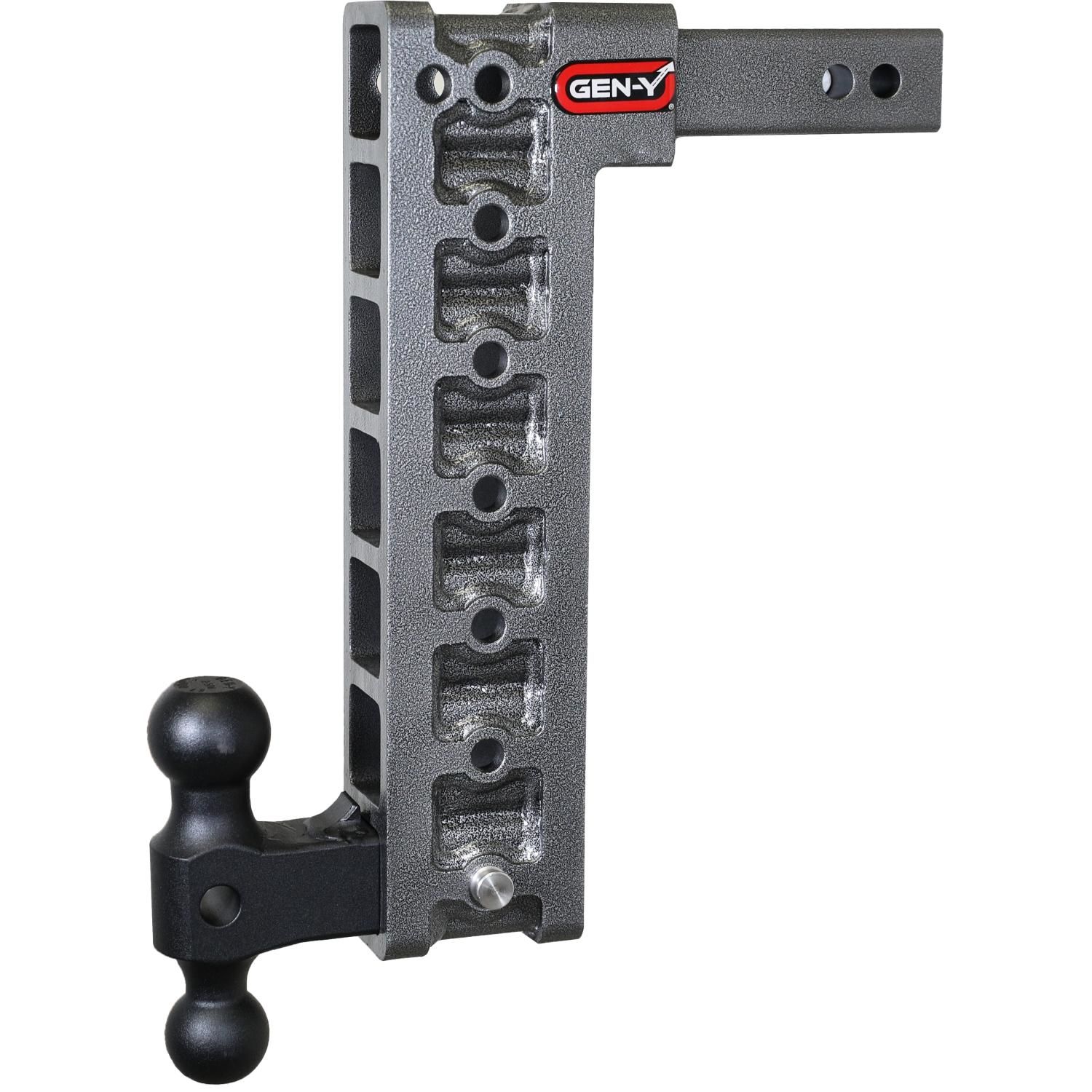 GenY 2in Shank 15in Drop Hitch and GH051 DualBall and GH0100