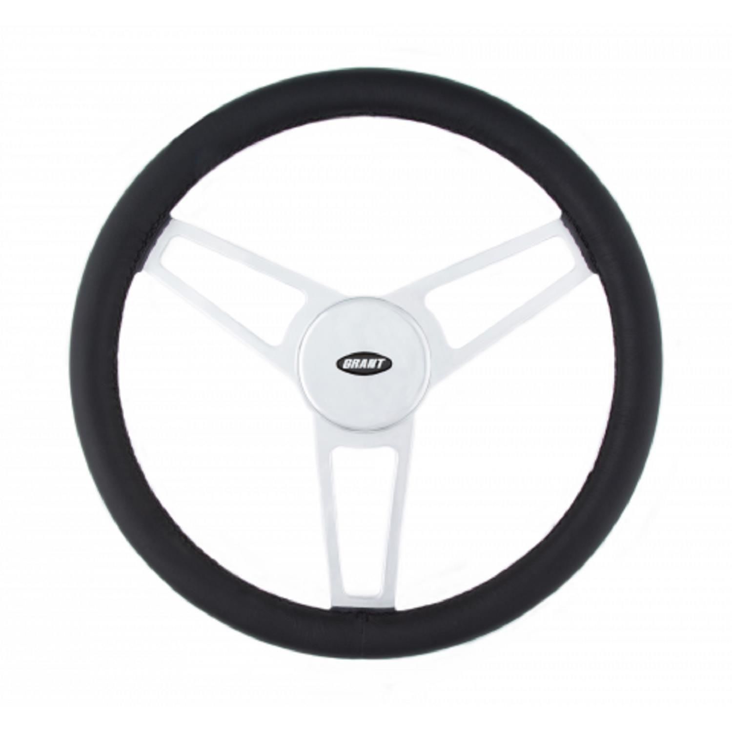 Grant Billet series leather steering wheel