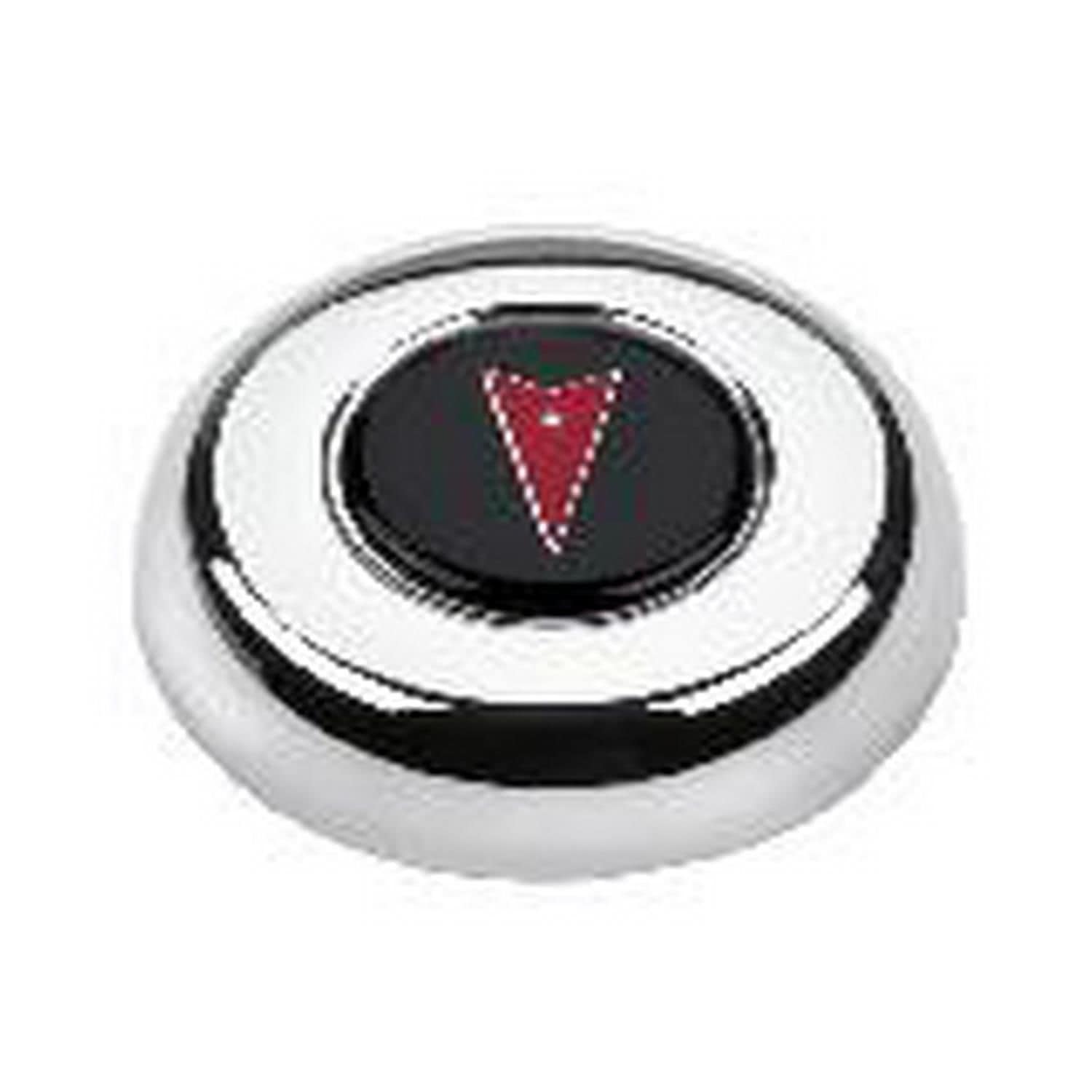 Grant Chrome Pontiac Emblem Horn Button