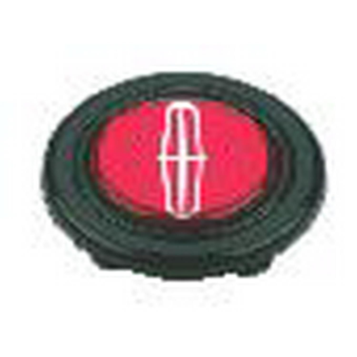 Grant Black Lincoln Horn Button