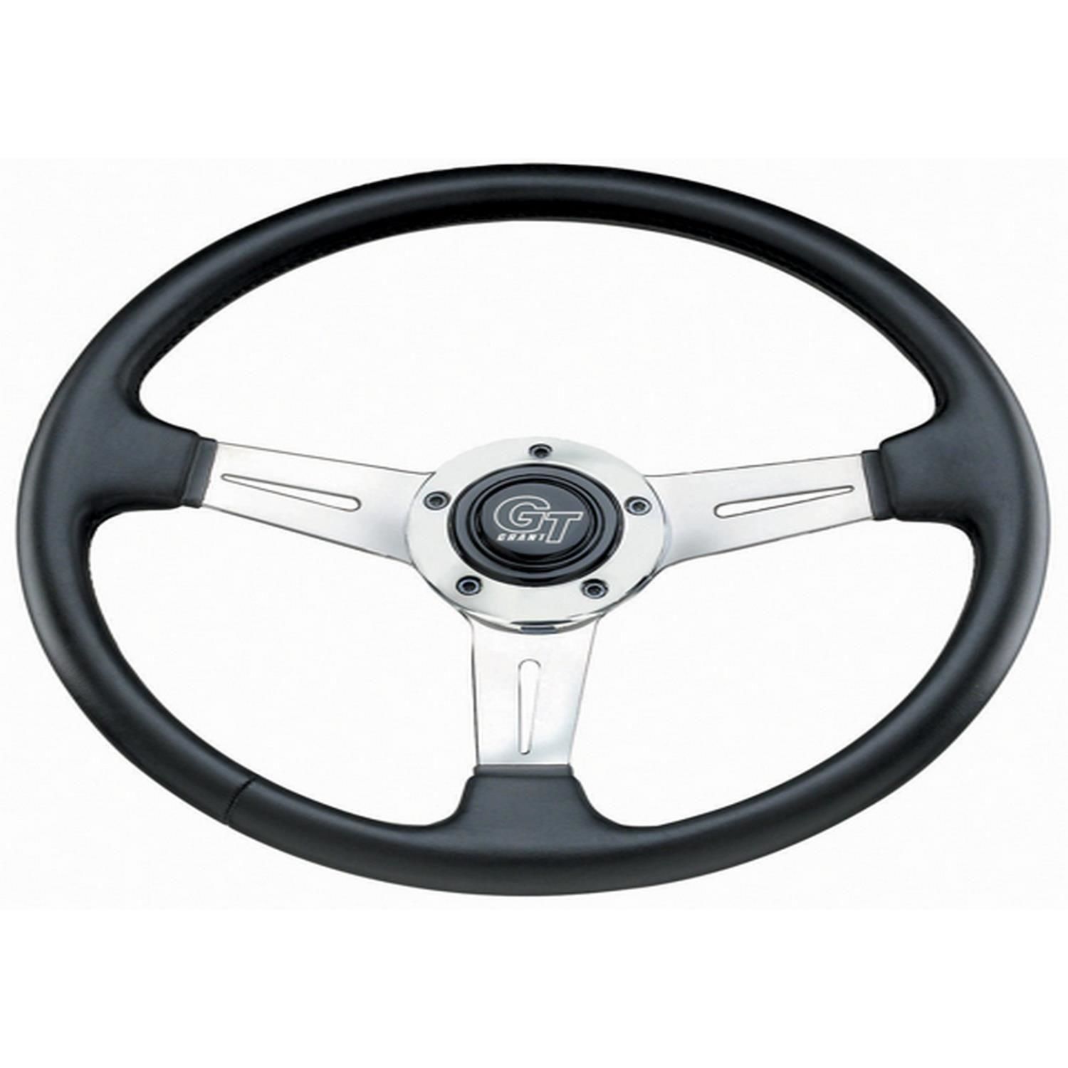 Grant International 739 Black 13.5in Elite GT Vinyl Steering Wheel