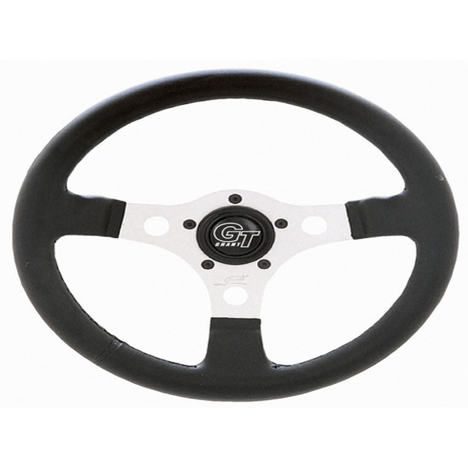 Grant International 763 Black 13in Formula GT Vinyl Steering Wheel