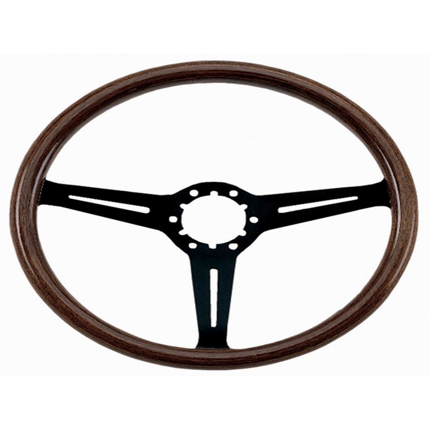 Grant International 795 Mahogany 14in Corvette Wood Steering Wheel