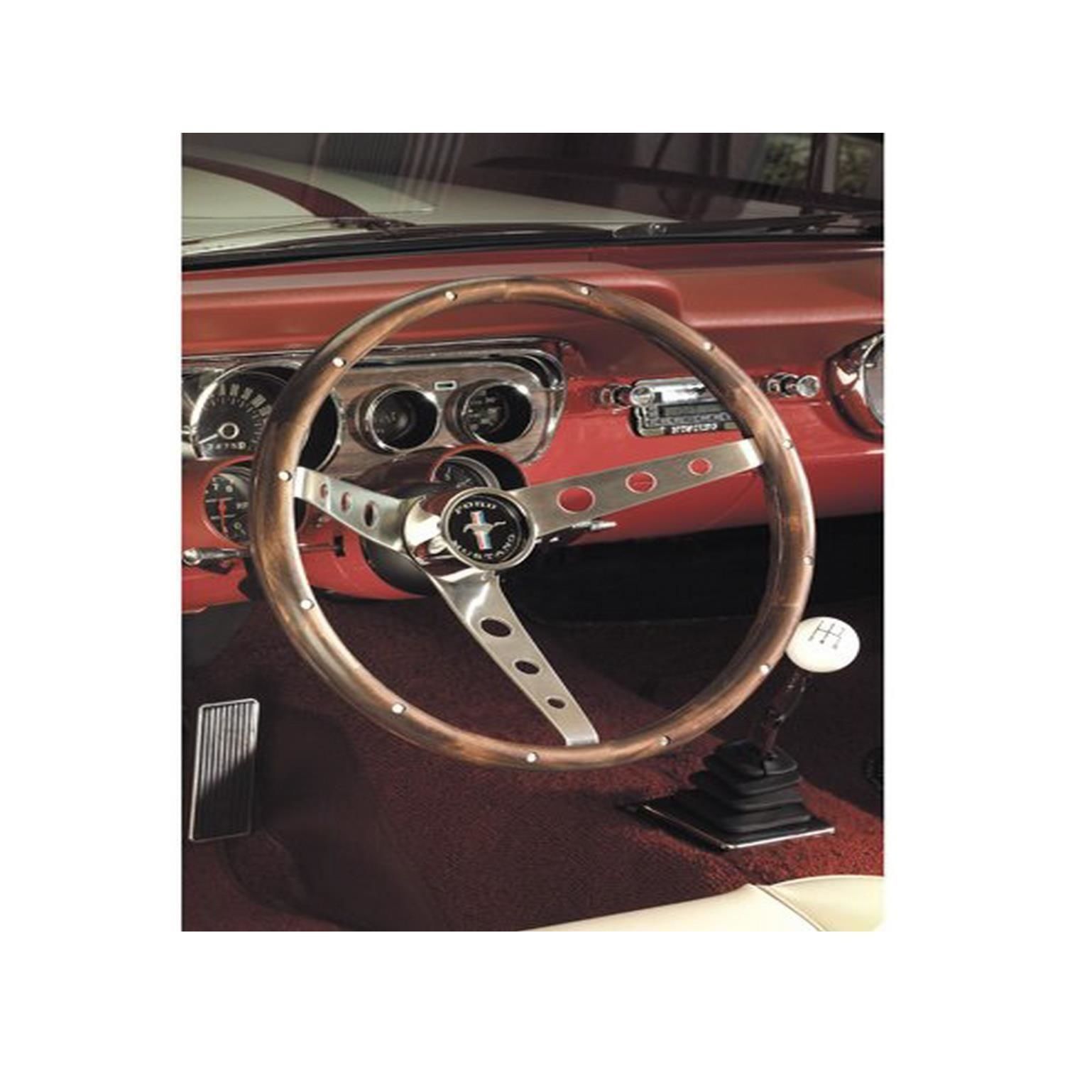 Grant International 966 Walnut 15in Classic Nostalgia Wood Steering Wheel