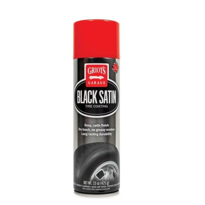 Black Satin Tire Coating - Griot's Garage