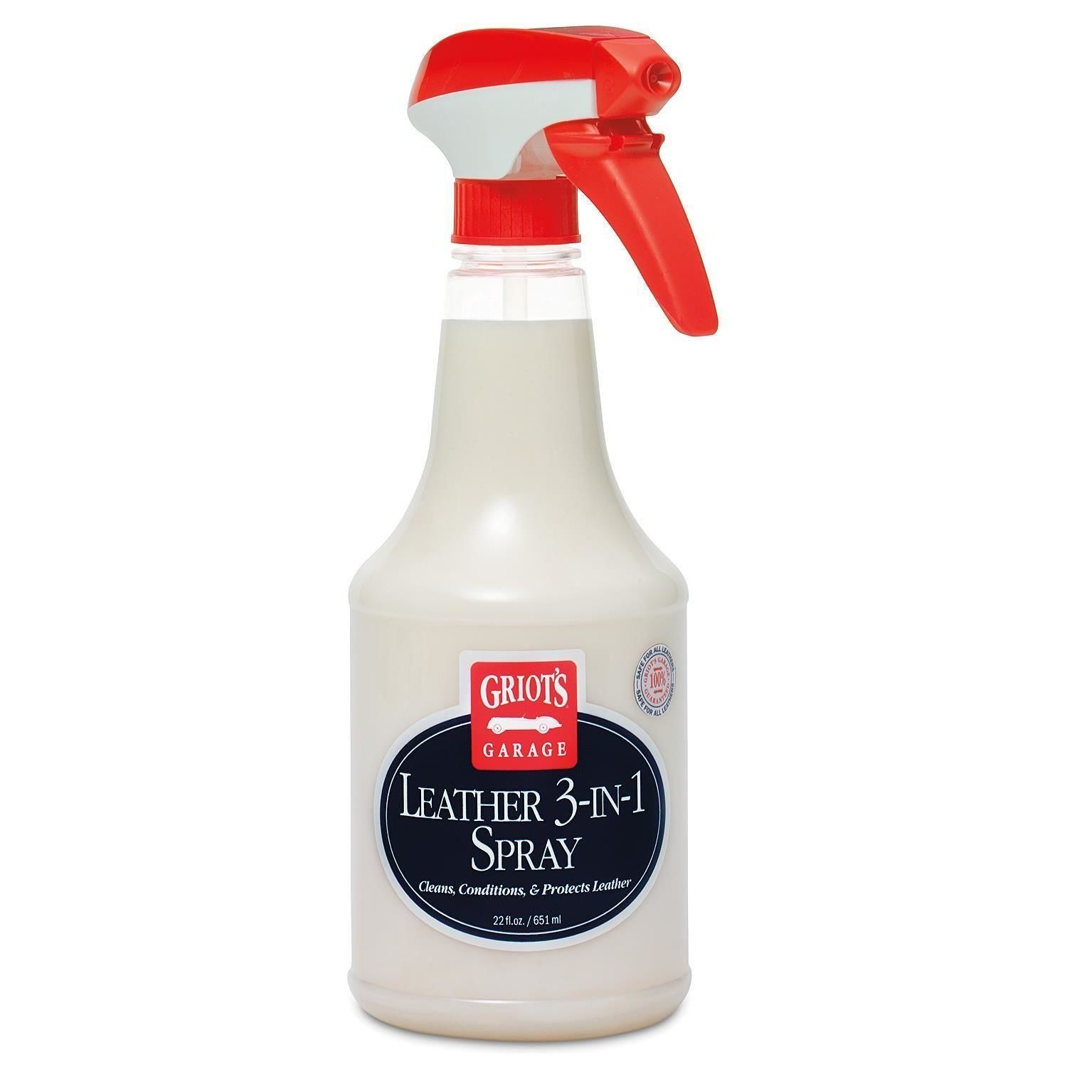 Griot's Garage Leather 3-in-1 Cleaner Conditioner and ...