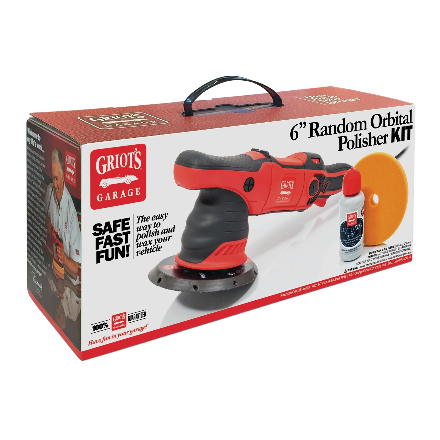 Griot s Garage 6in Random Orbital Polisher