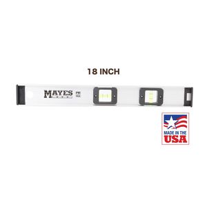 Mayes 18in Aluminum I-Beam Level